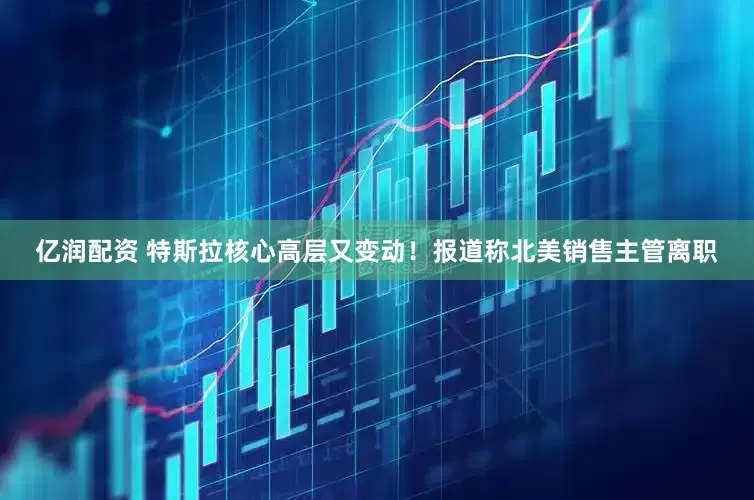 亿润配资 特斯拉核心高层又变动！报道称北美销售主管离职