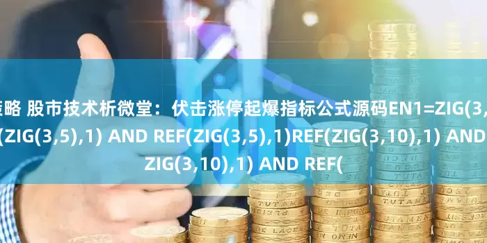 金橘策略 股市技术析微堂：伏击涨停起爆指标公式源码EN1=ZIG(3,5)>REF(ZIG(3,5),1) AND REF(ZIG(3,5),1)REF(ZIG(3,10),1) AND REF(